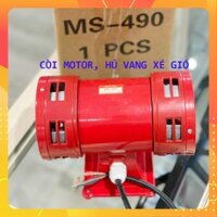 Còi hú xé gió công suất lớn, Còi Motor MS-490  Âm báo lớn