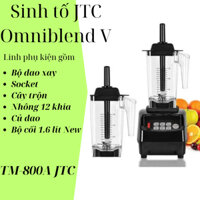 Cối máy xay sinh tố công nghiệp OmniBlend V, JTC hàng chính hãng, thiết kế mới, xay đá nát như bào, bền bỉ, giá tốt