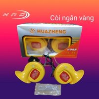 Còi ngân o tô, xe máy huazeng vàng, tiếng to, vang 12-24