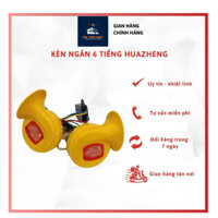 Còi ngân ô tô, xe máy HUAZHENG 12v,24v. Bộ kèn ngân 6 tiếng