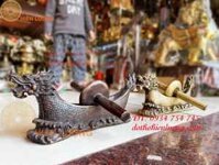 Cối Nghiền Thuốc Bằng Đồng Đầu Rồng