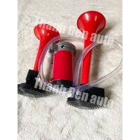 Còi sinh hơi 2 loa đỏ điện 12v và 24v