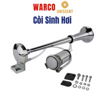 Còi Sinh Hơi, Kèn Sinh Hơi Điện 12v, 24v - WARCO 45cm/38cm Dùng Cho Xe Ô Tô, Xe Tải 110-120DB
