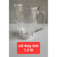 CỐI THỦY TINH SINH TỐ 1.5 LÍT SUNHOUSE MÁY SHD5580 SHD5582 SHD5150 SH558