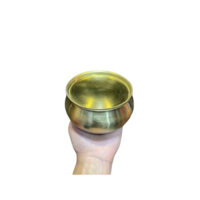 Cơi Trầu Bằng Đồng Cỡ Bé Màu Vàng Hàng Đại Bái , Âu Trầu Bằng Đồng Vàng