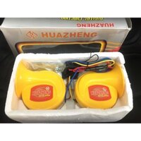 Còi vàng HUAZHENG 12V cho ô tô, xe máy - CÒI TO CHO VƯỢT