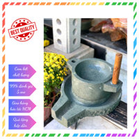 Cối xay bột, cối xay đ.á tự nhiên PK039, SÁNG BÓNG BỀN BỈ CÙNG THỜI GIAN - Kiểu dáng đa dạng - Mua một lần dùng mãi mãi