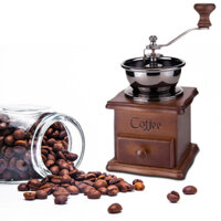 Cối Xay Cà Phê Mini Vintage, Dụng Cụ Pha Cafe Tại Nhà, Máy Xay Cà Phê Bằng Tay Phong Cách Retro