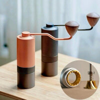 Cối xay cà phê thủ công T6 kim loại nguyên khối mâm xay thép CNC