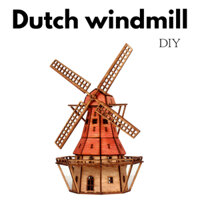 Cối xay gió Hà Lan DiY
