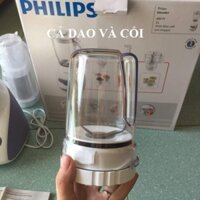 Cối Xay Khô Kèm Lưỡi Dao Máy Xay Sinh Tố Philips HR2115  HR2118 HR2061 HR2068