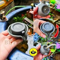 Cối Xay Nước và Quả Cầu Pha Lê - Mô hình Nhựa Dùng Trang Trí Hồ Cá Bể Thủy Sinh Hòn Non Bộ Sân Vườn