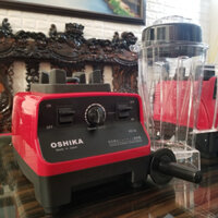 Cối xay sinh tố công nghiệp OSHIKA HD-02 cao cấp nhựa dày, dao 8 cánh