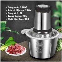 CỐI XAY THỊT INOX 🍕kitchen 2 lít