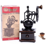 Cối xay  tiêu ,xay cà  phê ,xay đậu ,đa dạng  cổ điển vuông có bánh xe Dragon