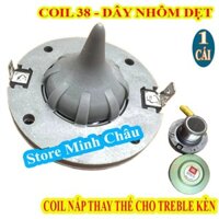 COIL LOA TREBLE NEO 38mm DÂY NHÔM DẸT, NHẬP KHẨU - GIÁ 1 CHIẾC
