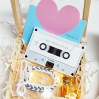 [Coisíní] Bộ băng ghi âm Bộ quà tặng Ghi âm thẻ nhạc bằng giọng nói Quà tặng sinh nhật Quà tặng bạn trai Quà tặng bạn gái Quà tặng ngày lễ tình nhân Quà tặng cặp đôi