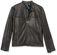 Cole Haan Men's Lamb Leather Moto Jacket