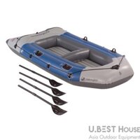 Coleman – Thuyền Hơi Colosuss 4 người  (Xám phối xanh dương) – Ubesthouse