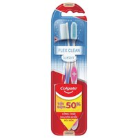 Colgate Bộ Bàn Chải Đánh Răng Colgate Flex Clean Slim Soft Twin Mềm Mại 2 Cây