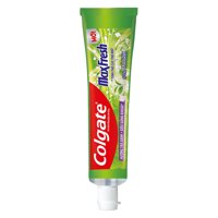 Colgate Kem Đánh Răng Colgate Max Fresh Trà Xanh Tinh Thể Cực Mát 230g + Bàn Chải Lông Tơ Phủ Than
