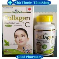 Collagen C glutathione 4200mg type 123 NeoCell Nhật Bản (Lọ/60v) z