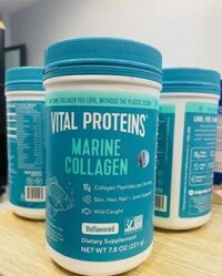 [COLLAGEN CHÍNH HÃNG] Collagen thủy phân từ cá Tuyết Vital Proteins Marine Collagen 221g