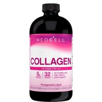 Collagen dạng bột neocell với vitamin c và acid hyaluronic , 360 viên và nước Healthy Care beautimax