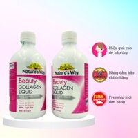 Collagen dạng nước Beauty Collagen Liquid 500ml Nature's Way của Úc mẫu mới có nắp đong