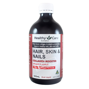 Collagen dạng nước chăm sóc toàn diện cho cơ thể Healthy Care Liquid Collagen Booster Hair Skin & Nails 500ml