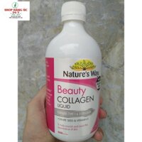 Collagen dạng nước  Natures Way Beauty Collagen Liquid  500 ml