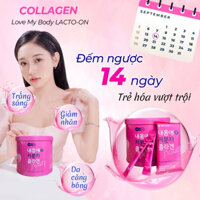 Collagen Love My Body LACTO ON, Hỗ Trợ Giúp Làn Da Luôn Mịn Màng, Tươi Trẻ Và Chống Lão Hóa