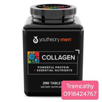 collagen men,colagen men 290  vien collagen youtheory men type 1 2 3