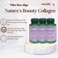 Collagen Nature’s Bounty With Vitamin C Nga Hộp 90 viên Viên Uống Bổ Sung Cho Da, Răng, Tóc Ngừa Lão Hóa