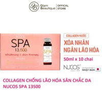 Collagen Nucos Spa 13500mg 50ml 10 chai chống lão hóa, da căng mịn Glam Beautique