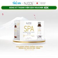 Collagen nước ngăn lão hóa Nucos Spa 10.000 hộp 10 chai