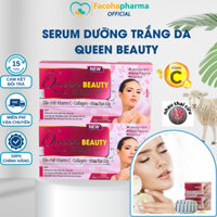Collagen queen beauty serum 30++ dưỡng chất vitamin c collagen nhau thai cừu giảm thiểu nếp nhăn và lão hóa TPN6.10