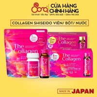 Collagen Shiseido dạng bột chống lão hoá da Nhật Bản túi 126gram