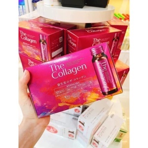 Nước uống Shiseido Collagen EX - 50ml x 10 Lọ