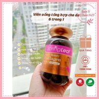 Collagen Springleaf 6 In 1 Lọ 90 iên, 180 Viên Úc,Collagen Spring, Uống 1 Được 6 Đẹp Da