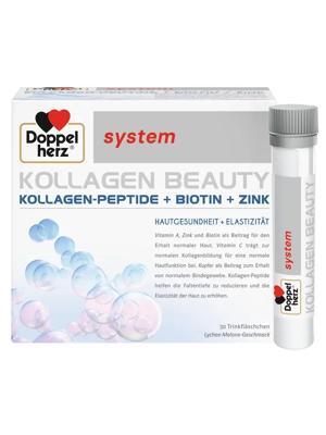 Collagen thủy phân Doppelherz Kollagen beauty, 30 x 25 ml