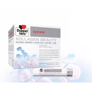 Collagen thủy phân Doppelherz Kollagen beauty, 30 x 25 ml