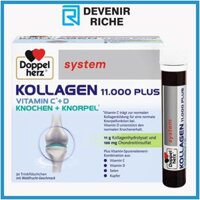 Collagen Thủy Phân Doppelherz Kollagen 11.000 Plus, 30 x 25 ml