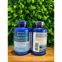 Collagen thủy phân giúp trắng da căng mịn, mờ nám Hydrolyzed Collagen Puritan's Pride 180 viên