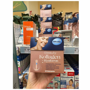 Collagen Thuỷ Phân Mivolis Beauty Kollagen Hyaluron, 20 x 25 ml