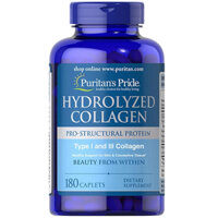 COLLAGEN THỦY PHÂN PURITAN'S PRIDE HYDROLYZED COLLAGEN 1000MG 180 VIÊN