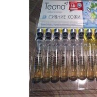 Collagen tươi Teana của Nga -  Collagen Teana C1 3D làm trắng da, chống lão hóa