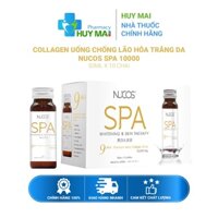 Collagen uống chống lão hóa trắng da Nucos Spa 10000 50ml x 10 chai