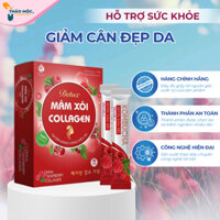 Collagen vị trái cây giảm cân giữ dáng làm đẹp da, hộp 20 gói kombucha mâm xôi ngừa lão hóa - LOẠI 1