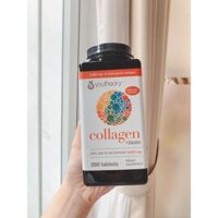 Collagen Viên Uống Đẹp Da Tóc Móng Mỹ Youtheory Collagen Advanced Formula 390v